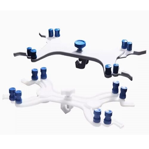 Butterfly Clip, Plastic and Aluminum Burette Clip (Double-sided)