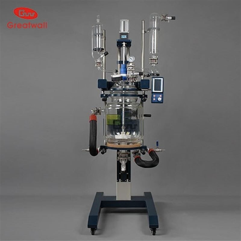 GRL series lifting speed regulating glass reactor