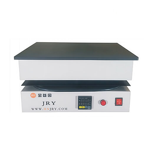 Black crystal heating plate